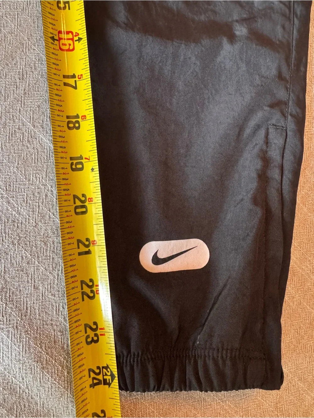 Nike Repel Youth Athletic Loose Fit Woven Training Pants Black Size Medium